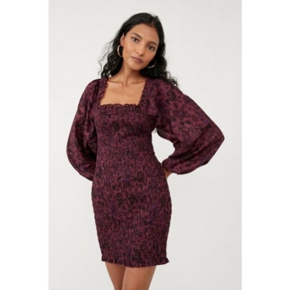 Free People Smock It To Me Mini Dress